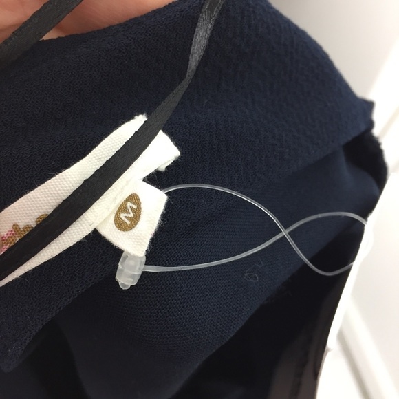 NWT Bizzbee Navy Dress with Ruffle size M - Picture 5 of 7